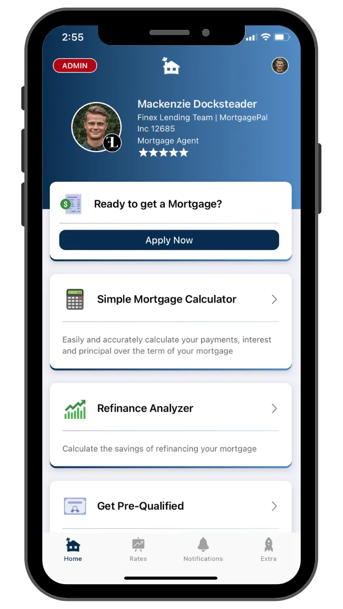 Canadian Mortgage App preview