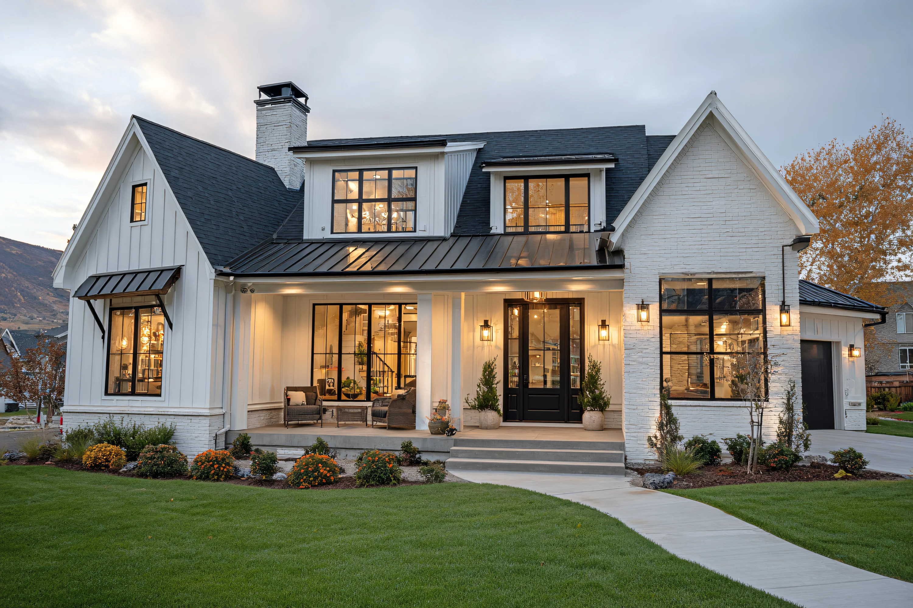 A welcoming home exterior, representing a confident mortgage purchase.