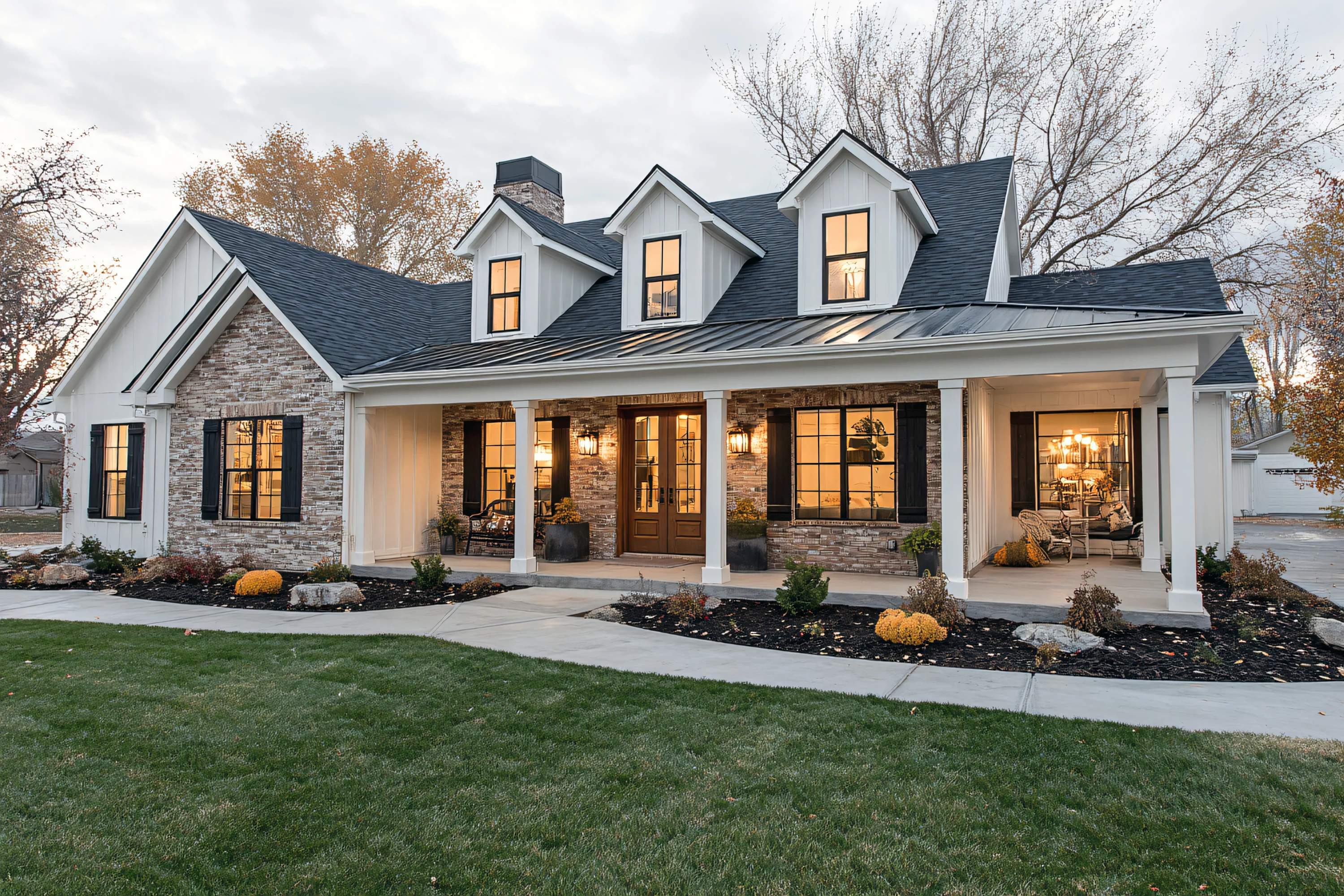 A neighborhood street representing mortgage renewal and switching options.