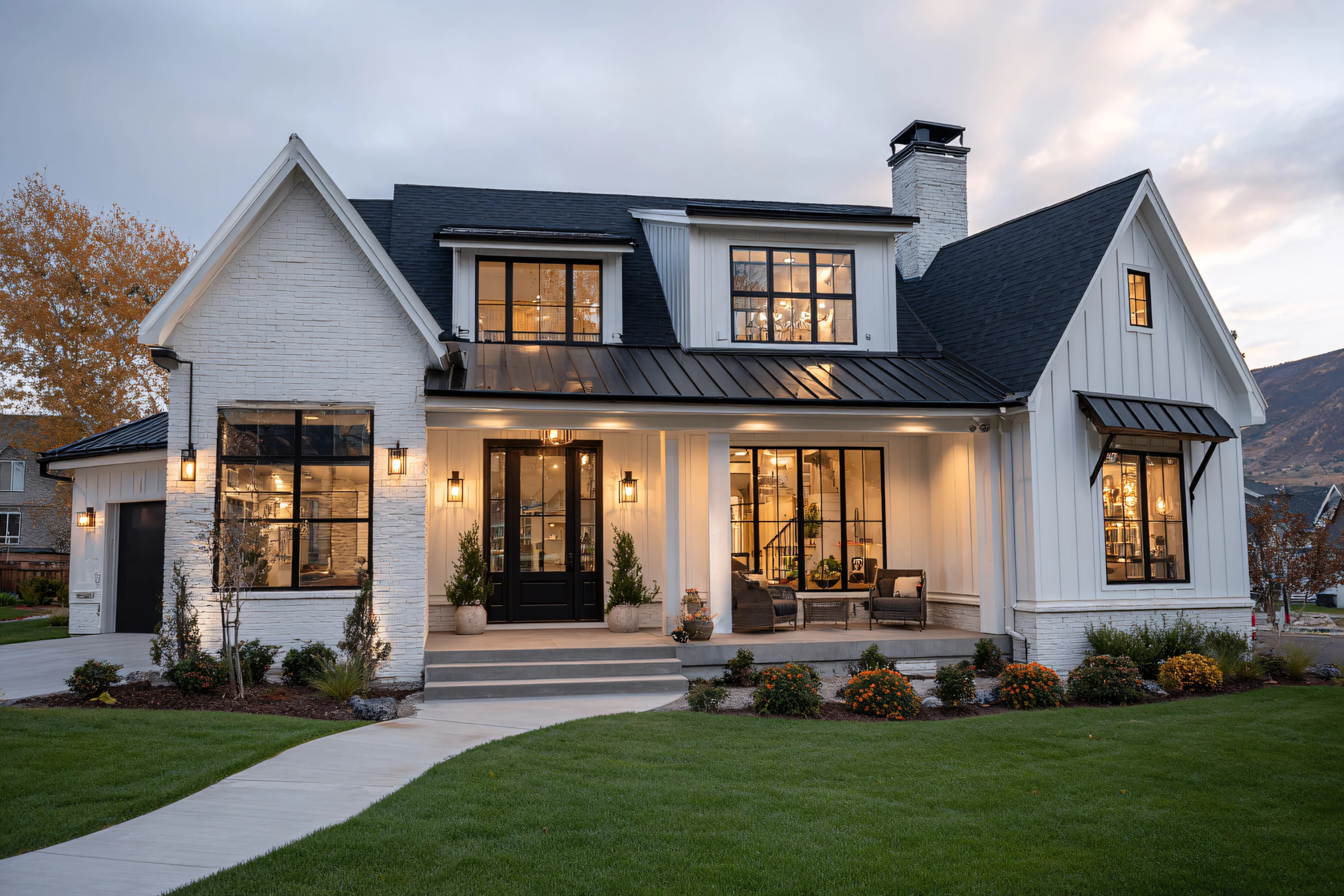 A modern home representing a refinance strategy and financial reset.